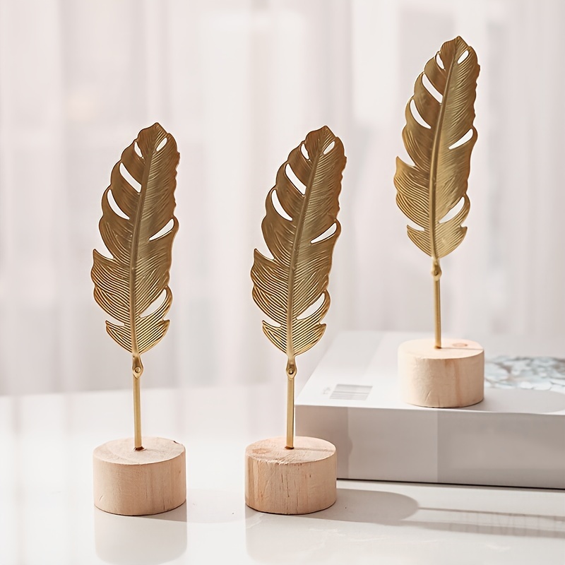 1pc Iron Decoration Craft, Creative Feather/leaf Design Home Decoration Eid Al-adha Mubarak
1pc Iron Decoration Craft, Creative Feather/leaf Design Home Decoration Eid Al-adha Mubarak