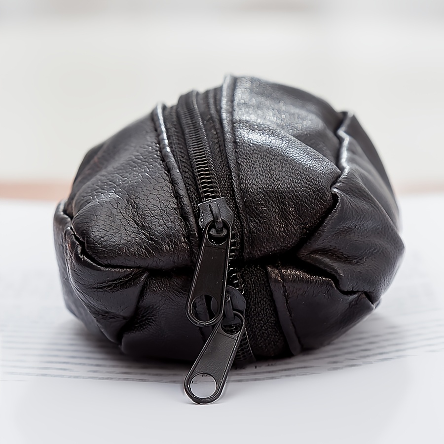 Mini Porte-Monnaie de Style Vintage avec Rangement pour Écouteurs, Couleur Noire, Fermeture Éclair, Style Rétro
Mini Porte-Monnaie de Style Vintage avec Rangement pour Écouteurs, Couleur Noire, Fermeture Éclair, Style Rétro