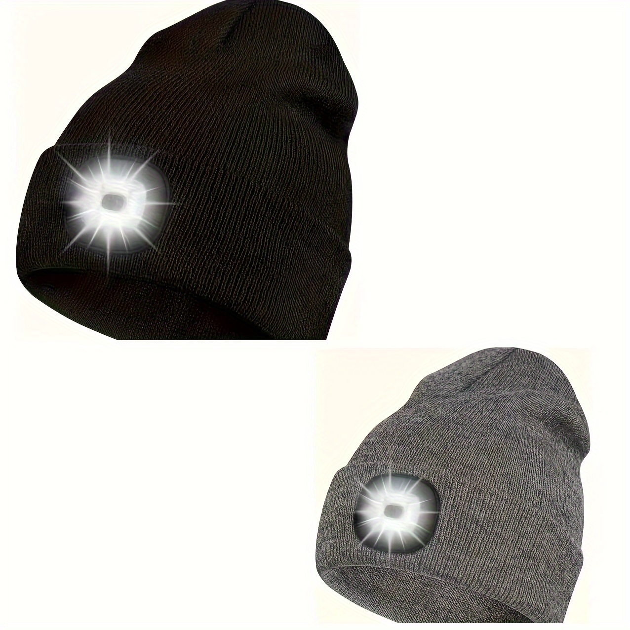 2pcs , Rechargeable , Unisex Winter Warm Knitted Hats, Headlight Flashlight For Running Hiking Camping, Gifts For Men/women
2pcs , Rechargeable , Unisex Winter Warm Knitted Hats, Headlight Flashlight For Running Hiking Camping, Gifts For Men/women