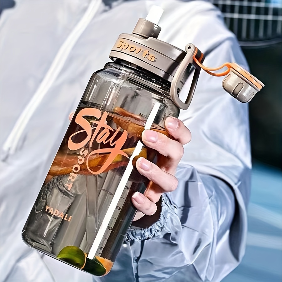 Large-capacity Leakproof Sports Water Bottle With Straw - Durable, Portable & Pvc-free For Outdoor Activities And Fitness
Large-capacity Leakproof Sports Water Bottle With Straw - Durable, Portable & Pvc-free For Outdoor Activities And Fitness