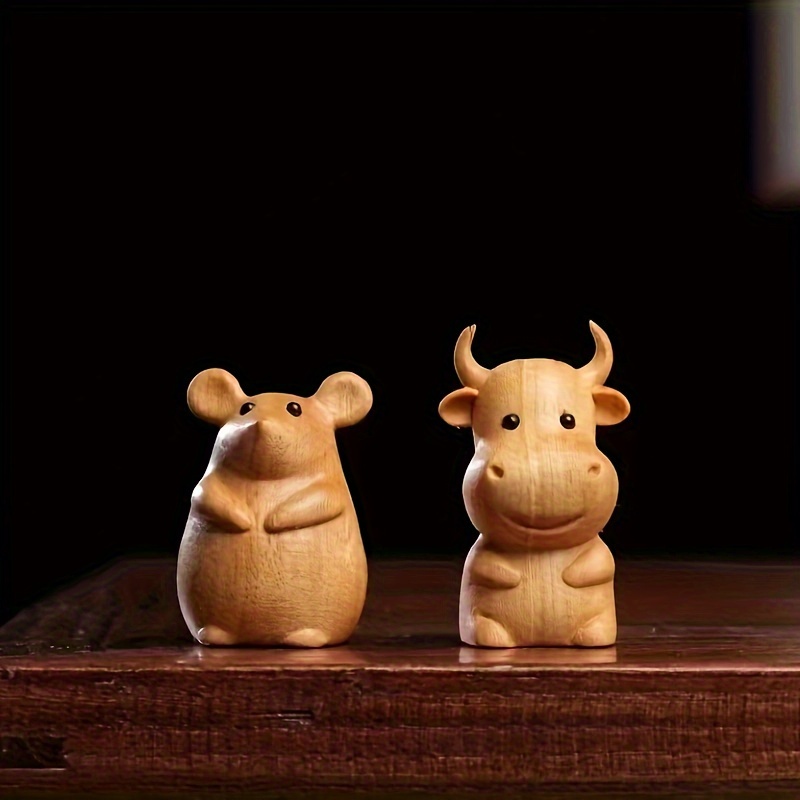 1pc, Cute Wooden Chinese Zodiac Series Ornaments Decoration Crafts, Home Office Desktop Ornaments Decorations, Wooden Animal
1pc, Cute Wooden Chinese Zodiac Series Ornaments Decoration Crafts, Home Office Desktop Ornaments Decorations, Wooden Animal