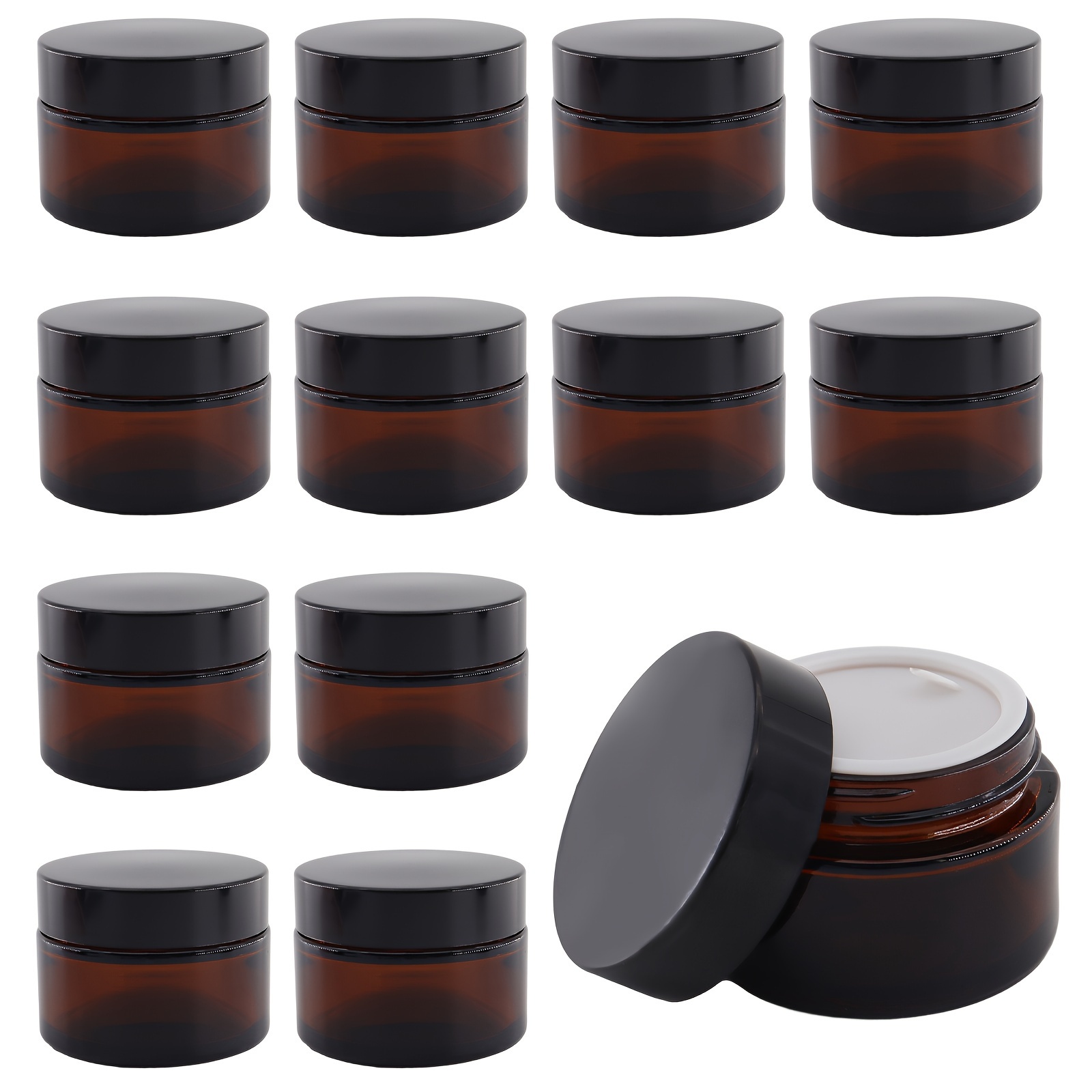 12pcs Amber 30ml Glass Jars With - Diy Beauty, Makeup & Skincare Products - Fragrance-free Travel Containers
12pcs Amber 30ml Glass Jars With - Diy Beauty, Makeup & Skincare Products - Fragrance-free Travel Containers