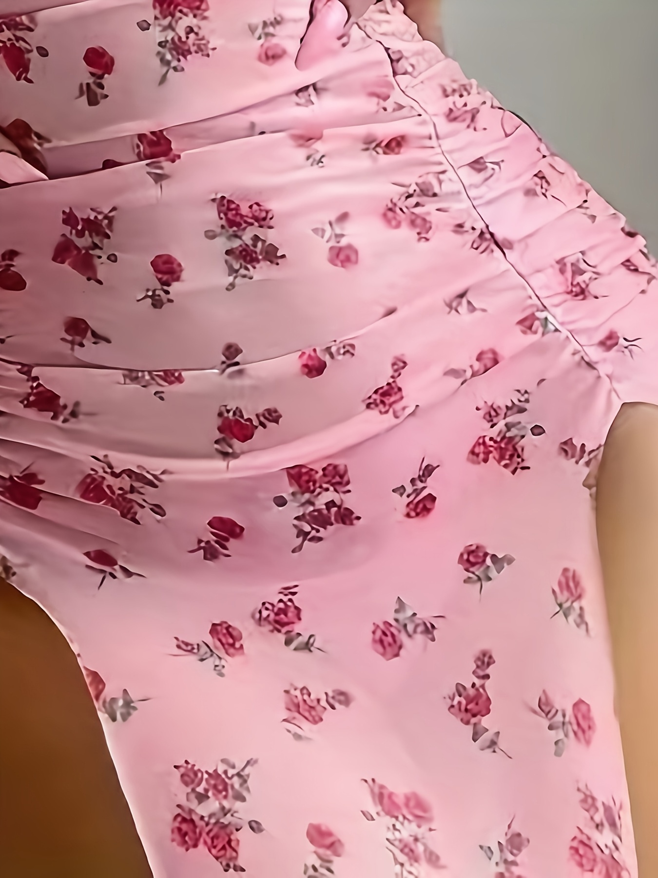 c3d05e7a dbb8 498f 8e30 693987dac928 Women's Sexy Sweet Floral Print Dress Set