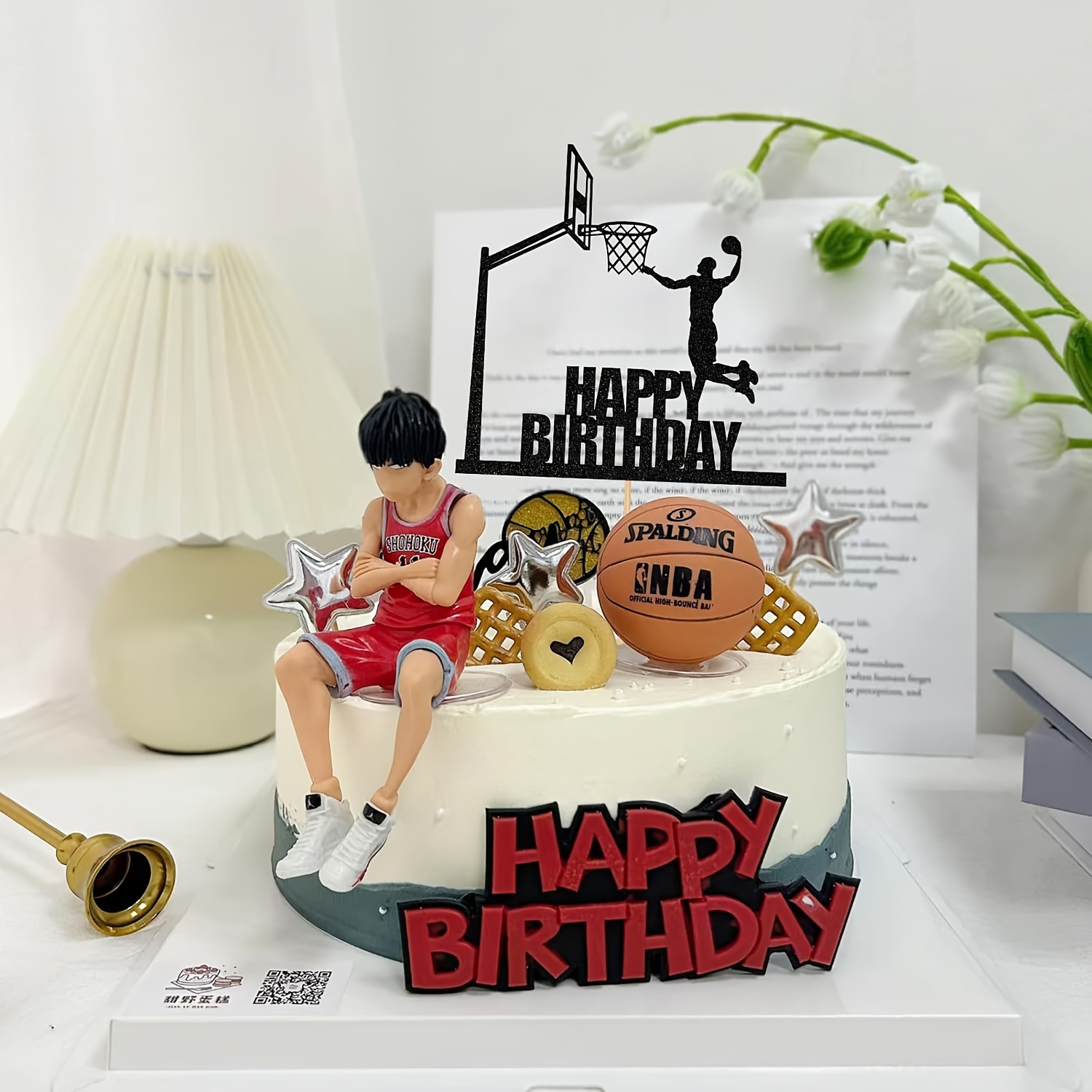 1pc Black Glitter Birthday Party Cake Insert Decoration, For Basketball Body Party, Glitter Carnival
1pc Black Glitter Birthday Party Cake Insert Decoration, For Basketball Body Party, Glitter Carnival