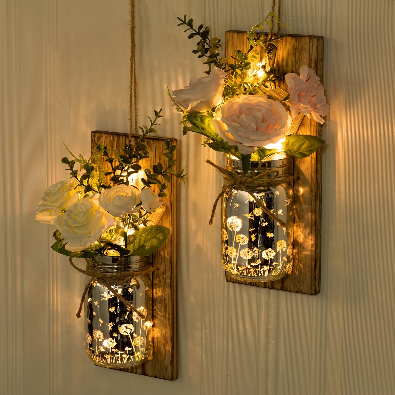 Artificial Plants With Led String Lights, 2 Pack Hanging Fake Plants, Faux Plants With Wall Hanging Rope For Home Office Living Room Decor
Artificial Plants With Led String Lights, 2 Pack Hanging Fake Plants, Faux Plants With Wall Hanging Rope For Home Office Living Room Decor