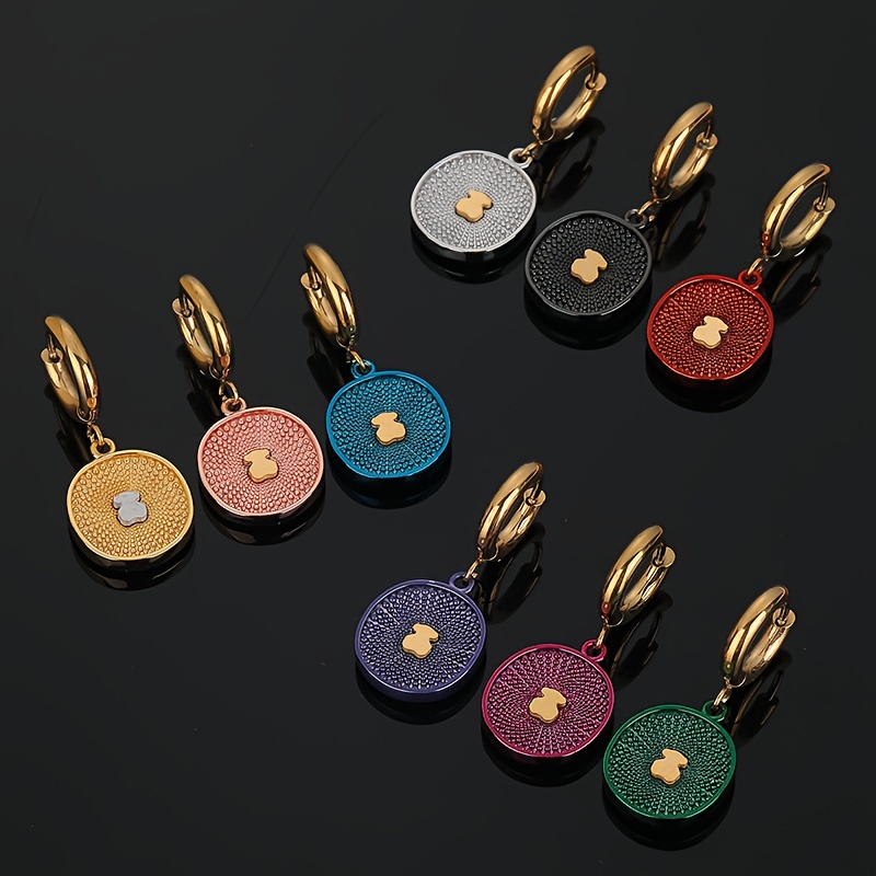 Titanium Steel Stud Earrings For Women, Fashion Copper Earrings With Stainless Steel Posts, Trendy Elegant Design, Perfect Gift For Girls And Teens
Titanium Steel Stud Earrings For Women, Fashion Copper Earrings With Stainless Steel Posts, Trendy Elegant Design, Perfect Gift For Girls And Teens