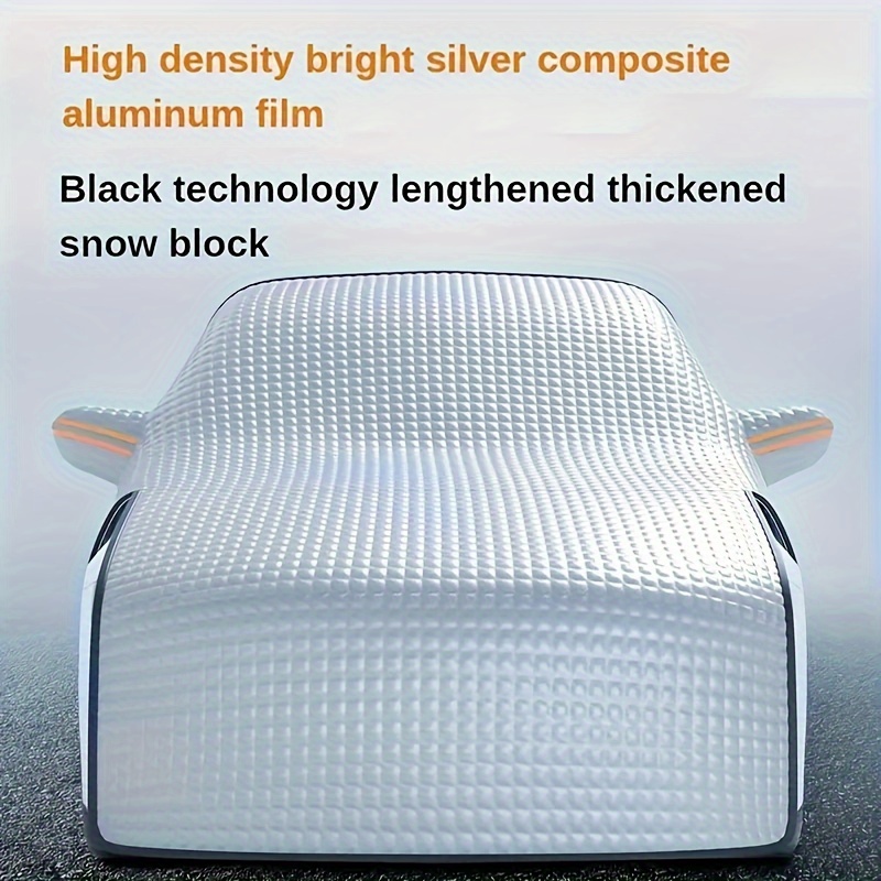 Housse de protection pour pare-brise de voiture contre et le gel, couverture anti-gel pour capot de moteur, couverture d'hiver pour voiture en tissu épais.
Housse de protection pour pare-brise de voiture contre et le gel, couverture anti-gel pour capot de moteur, couverture d'hiver pour voiture en tissu épais.