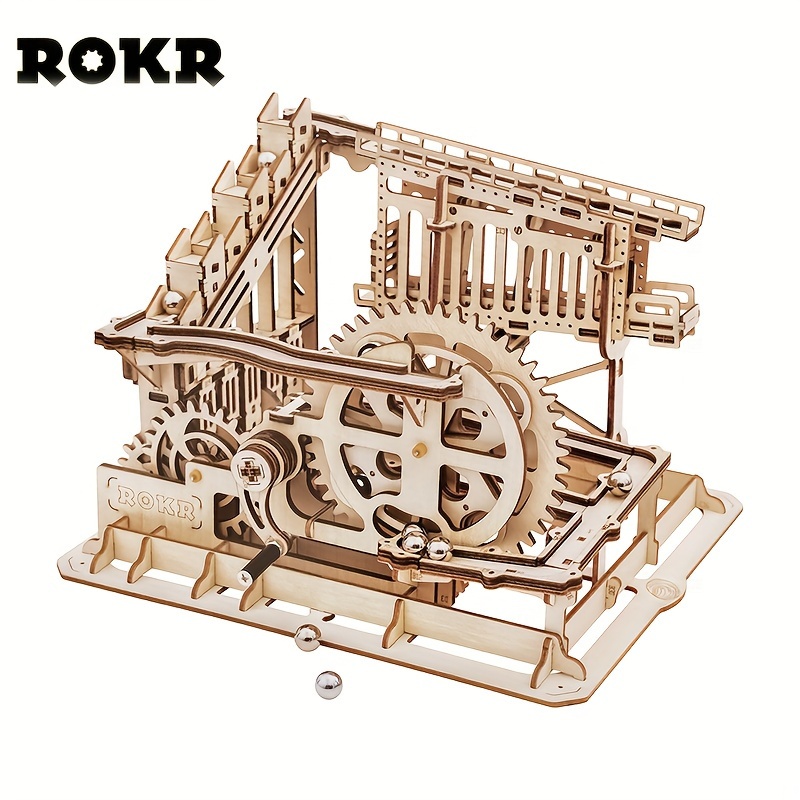 Kit de Puzzle 3D en Bois pour Montagnes Russes à Billes : Construction Mécanique pour Adultes
Kit de Puzzle 3D en Bois pour Montagnes Russes à Billes : Construction Mécanique pour Adultes