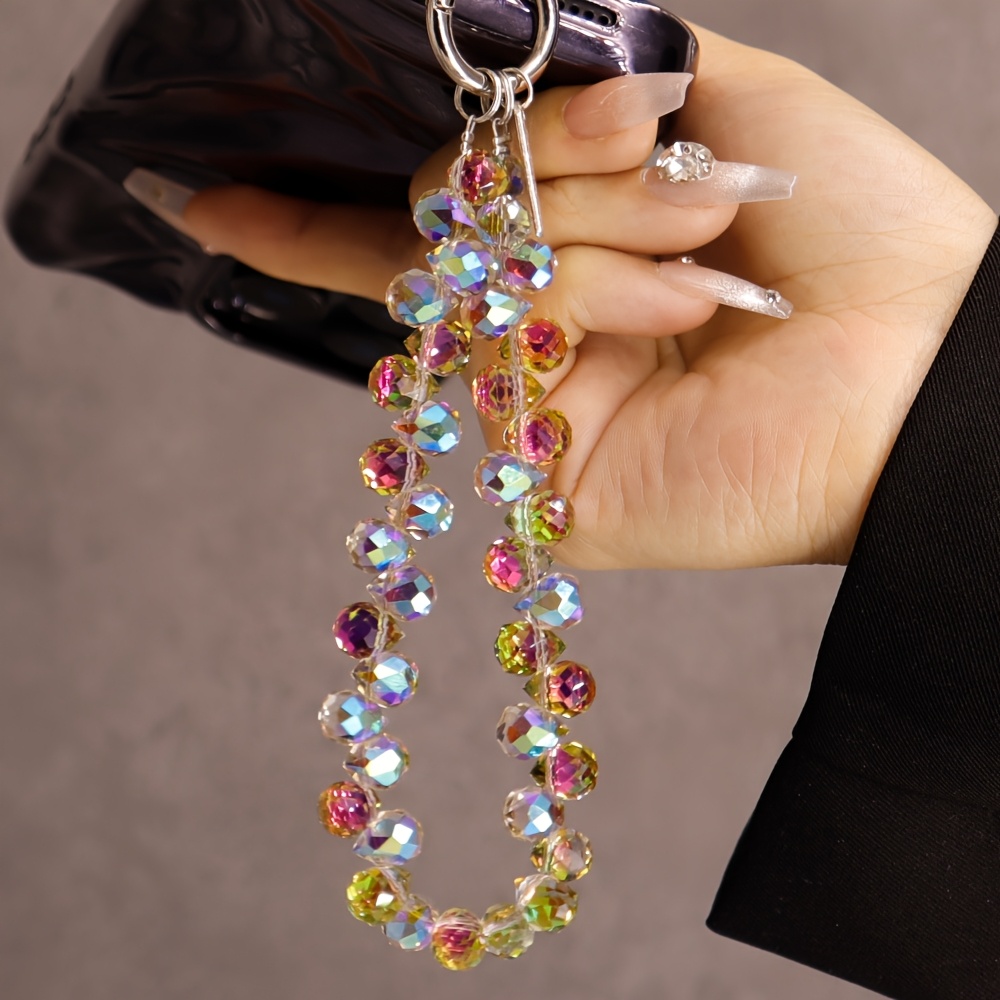 Beads Portable Chain Wrist Short Lanyard With Clip Phone Case Trendy Ornament Mobile Phone Model Universal
Beads Portable Chain Wrist Short Lanyard With Clip Phone Case Trendy Ornament Mobile Phone Model Universal