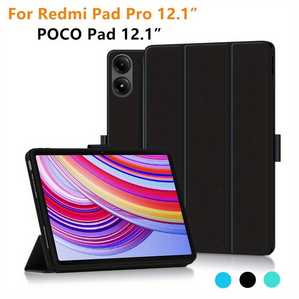 Case For Xiaomi Pad Pro 12.1 Inch 2024 Poco Pad 12.1" 2024 Tablet Pu Auto Sleep Wake Soft Tpu Protective Shell
Case For Xiaomi Pad Pro 12.1 Inch 2024 Poco Pad 12.1" 2024 Tablet Pu Auto Sleep Wake Soft Tpu Protective Shell