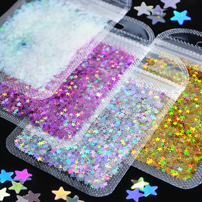 Sac de 3g de Sequins Étoile à Argentés Laser, Matériau de Décoration Coloré de 3mm
Sac de 3g de Sequins Étoile à Argentés Laser, Matériau de Décoration Coloré de 3mm