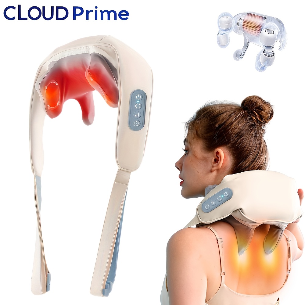Heads And Shoulder Massager Heating Kneading Muscle Massage Shawl Usb Type-c Charging Use
Heads And Shoulder Massager Heating Kneading Muscle Massage Shawl Usb Type-c Charging Use