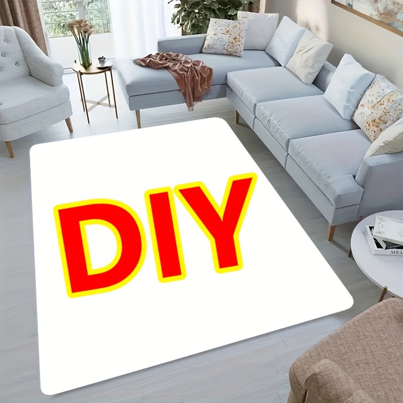 Personalized Living Room Rug - Custom Design, Easy-care Polyester, Non-slip, For Indoor/outdoor Use
Personalized Living Room Rug - Custom Design, Easy-care Polyester, Non-slip, For Indoor/outdoor Use