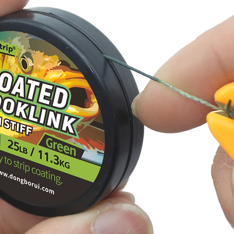 5m Carp Fishing Line Coatde Hooklink Semi Easy To Strip Coating Braid Hooklink 15/25/35lb For Carp Fishing Hair Rig Tackle
5m Carp Fishing Line Coatde Hooklink Semi Easy To Strip Coating Braid Hooklink 15/25/35lb For Carp Fishing Hair Rig Tackle