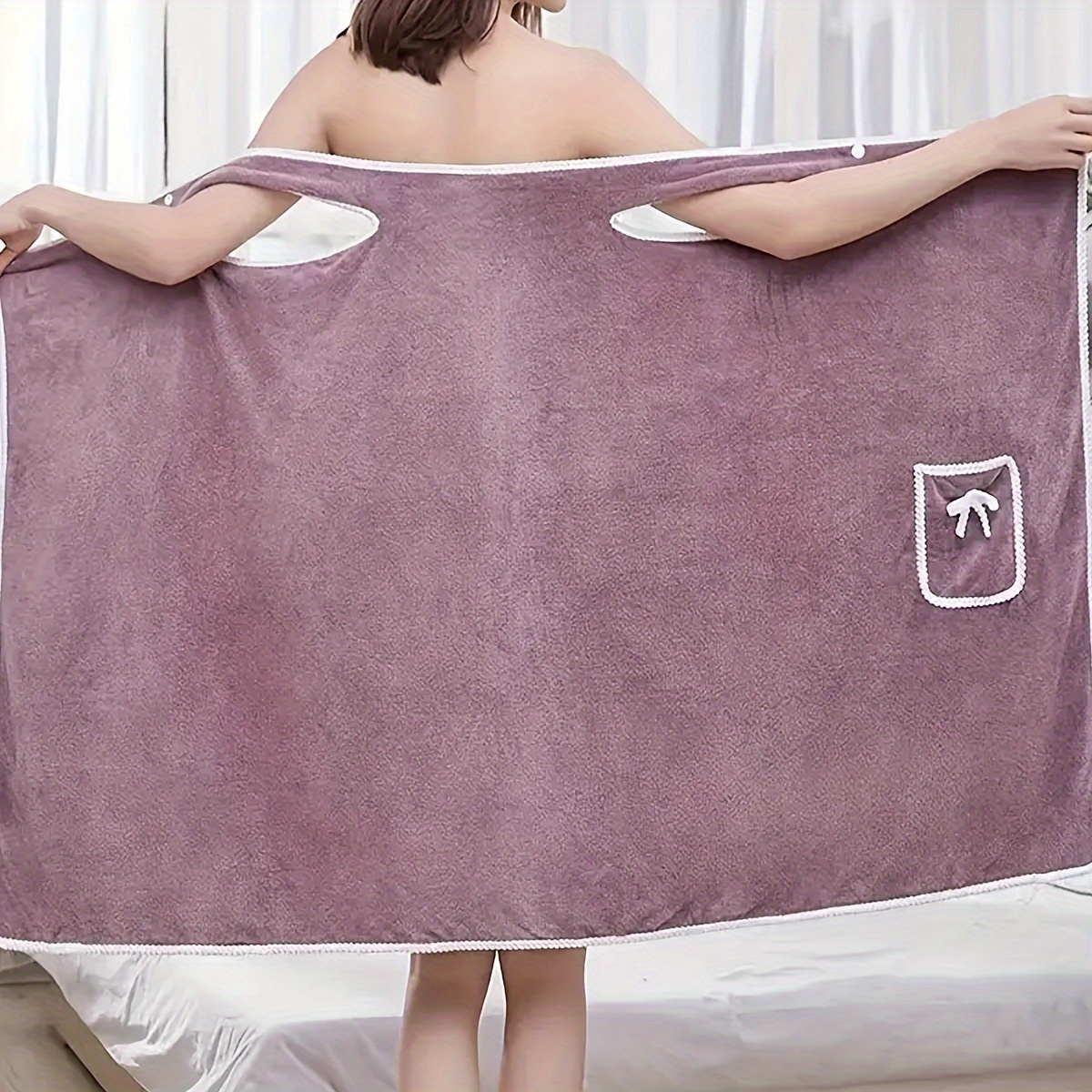 Luxurious Bath Skirt Bowknot - -dry, Absorbent Towel For Adults, Includes - Bathroom Accessory
Luxurious Bath Skirt Bowknot - -dry, Absorbent Towel For Adults, Includes - Bathroom Accessory