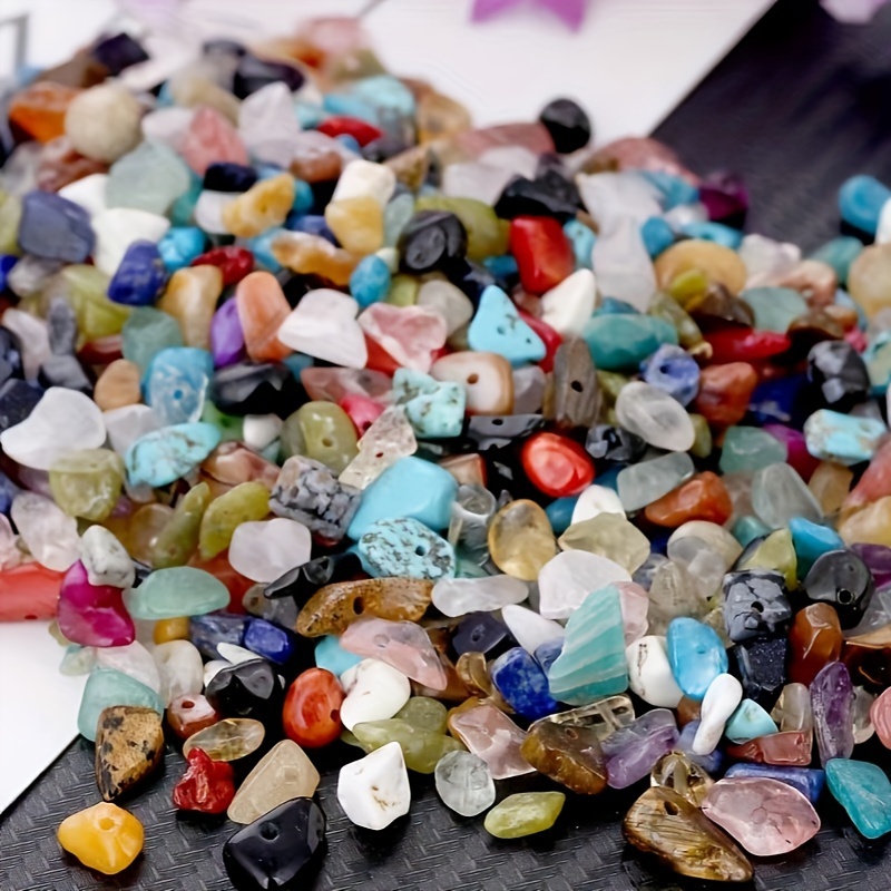 100pcs Perles en Pierre Naturelle, 1.06oz - Perles de Irrégulières la de DIY, Bracelets & Décorations Artisanales
100pcs Perles en Pierre Naturelle, 1.06oz - Perles de Irrégulières la de DIY, Bracelets & Décorations Artisanales