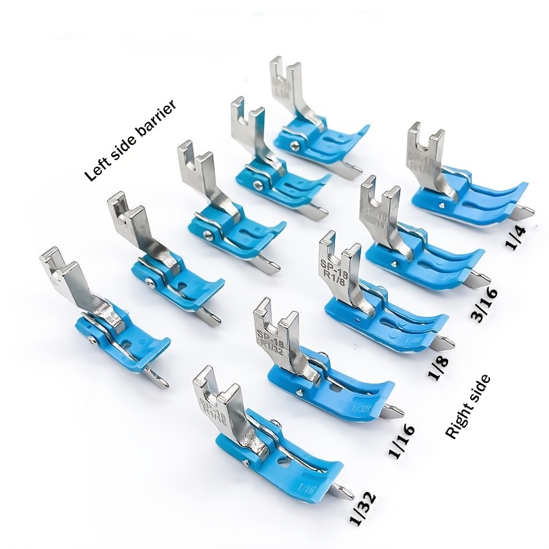 5pcs Industrial Sewing Machine Presser Feet Set, Sp-18 Stop , Thread With Knife, Oxford Sewing Attachment For Flange - Silvery Grey
5pcs Industrial Sewing Machine Presser Feet Set, Sp-18 Stop , Thread With Knife, Oxford Sewing Attachment For Flange - Silvery Grey