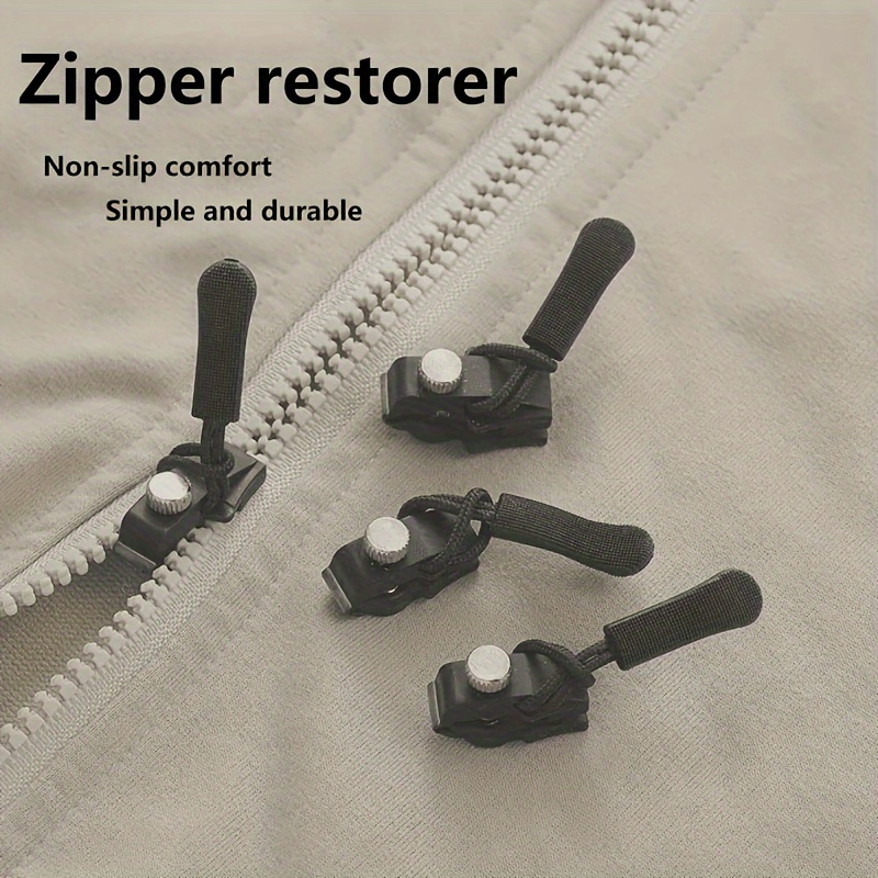 6pcs Easy Zipper Repair Kit - Sliders, No Sewing Required, & Stylish For Wallets, Jackets, Backpacks, Diy Wallet Making
6pcs Easy Zipper Repair Kit - Sliders, No Sewing Required, & Stylish For Wallets, Jackets, Backpacks, Diy Wallet Making