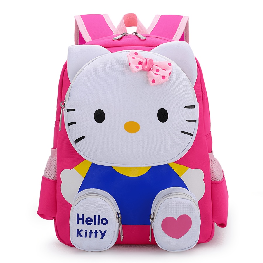 Hello Kitty Backpack, Kawaii Stylish School Bag, Women's Colorblock Rucksack, Large Capacity Foldable Outdoors Daypack
Hello Kitty Backpack, Kawaii Stylish School Bag, Women's Colorblock Rucksack, Large Capacity Foldable Outdoors Daypack