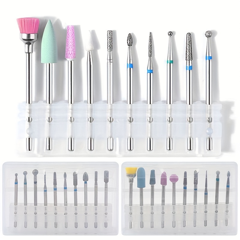 10pcs Nail Polishing Bit, Nail Drill Bit, Pedicure Remover For Acrylic Gel, Nails Polishing Tools, Nail Art Pedicure Manicure Tools
10pcs Nail Polishing Bit, Nail Drill Bit, Pedicure Remover For Acrylic Gel, Nails Polishing Tools, Nail Art Pedicure Manicure Tools