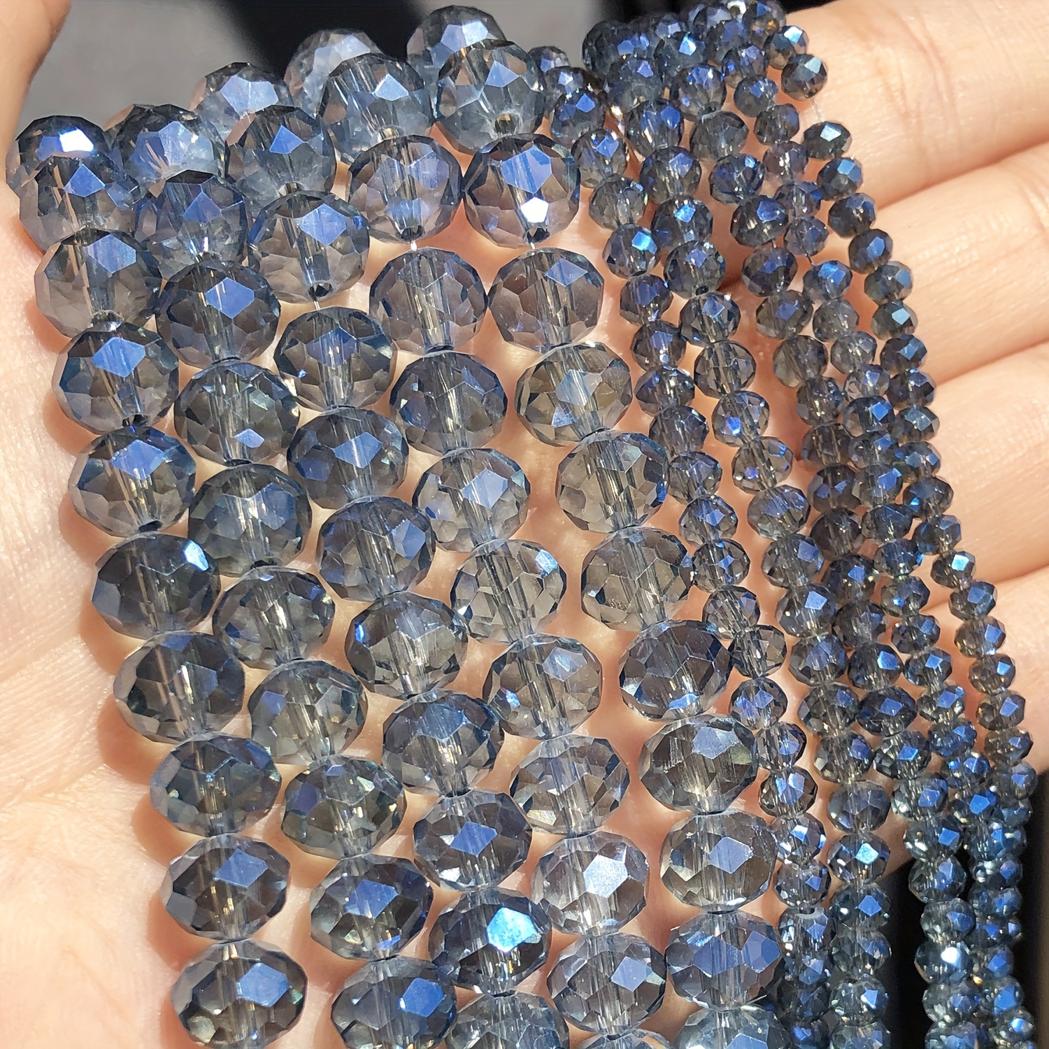 136/129/91/68pcs Exquisite Transparent Crystal Glass Beads 3 4 6 8mm Cut Section Spacer Beads For Making Bracelets And Necklaces Accessories
136/129/91/68pcs Exquisite Transparent Crystal Glass Beads 3 4 6 8mm Cut Section Spacer Beads For Making Bracelets And Necklaces Accessories