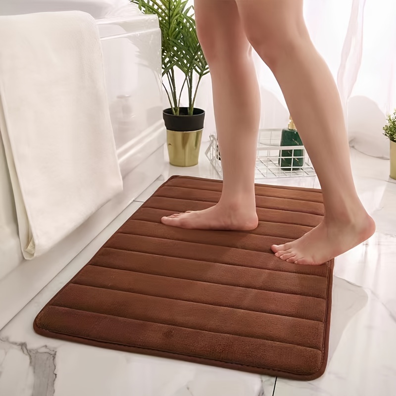 Ultra-soft Memory Foam Bath Mat - Quick Dry, Non-slip, Machine Washable Flannel Rug For Bathroom, Laundry Room & Hallway - Cozy Home Decor
Ultra-soft Memory Foam Bath Mat - Quick Dry, Non-slip, Machine Washable Flannel Rug For Bathroom, Laundry Room & Hallway - Cozy Home Decor