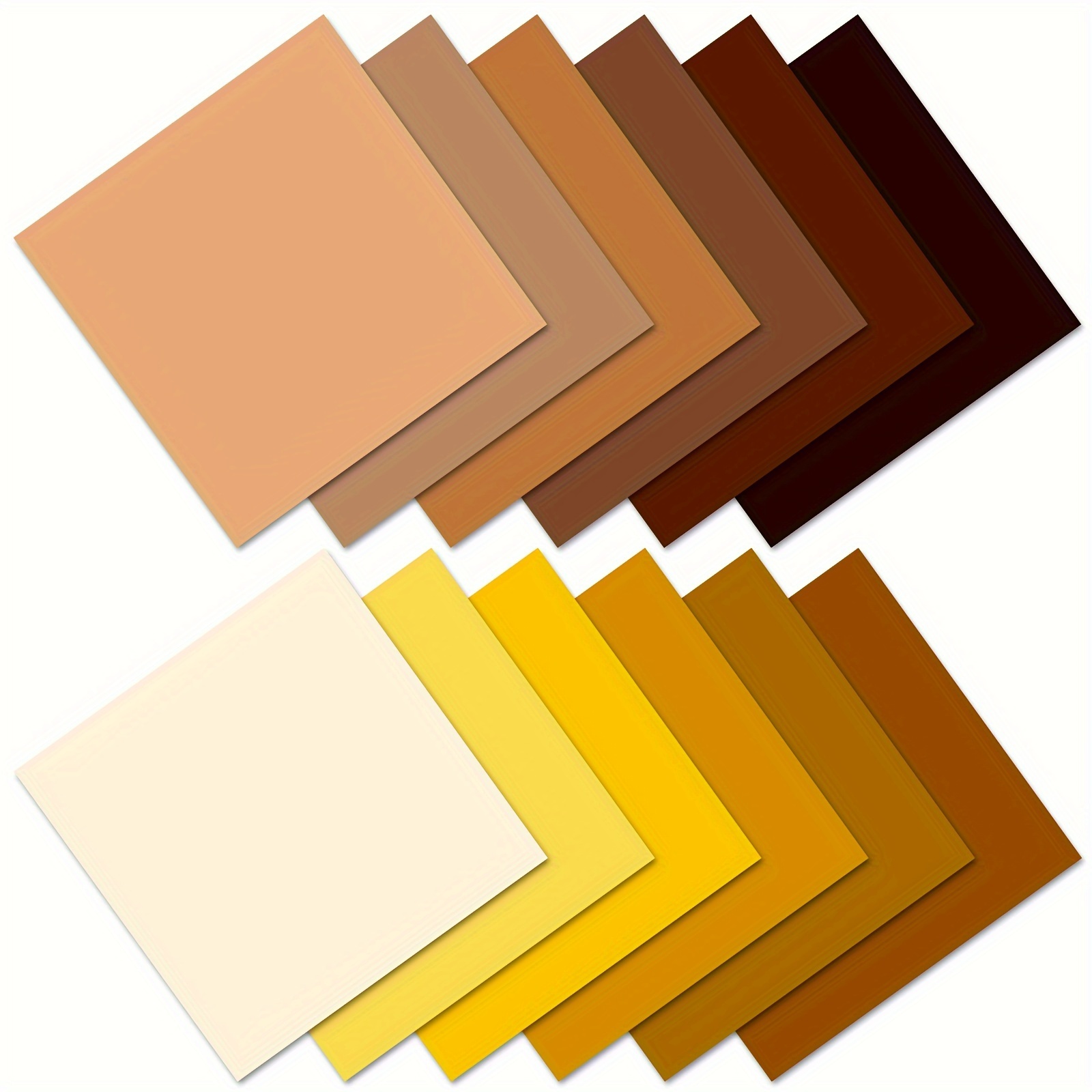 12-pack Caramel Tones Cardstock Paper Sheets, 6x6 Inches - Premium Paper For Scrapbooking, Diy Crafts, Card Making & Backgrounds - Versatile Solid Colors, Acid-free Material
12-pack Caramel Tones Cardstock Paper Sheets, 6x6 Inches - Premium Paper For Scrapbooking, Diy Crafts, Card Making & Backgrounds - Versatile Solid Colors, Acid-free Material