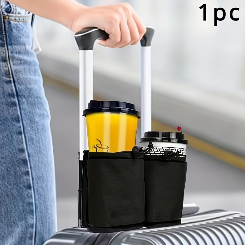 1pc Portable Travel Coffee Cup Holder, Travel Accessories, Reusable Cup Organizer For Suitcase
1pc Portable Travel Coffee Cup Holder, Travel Accessories, Reusable Cup Organizer For Suitcase