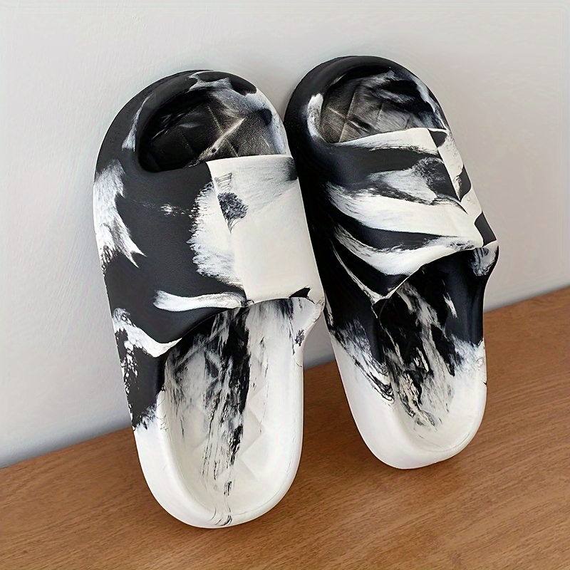 Men's Trendy Color Block Open Toe Breathable Slippers, Comfy Non Slip Durable Anti Door Eva Slides For Men's Summer Outdoor Activities
Men's Trendy Color Block Open Toe Breathable Slippers, Comfy Non Slip Durable Anti Door Eva Slides For Men's Summer Outdoor Activities