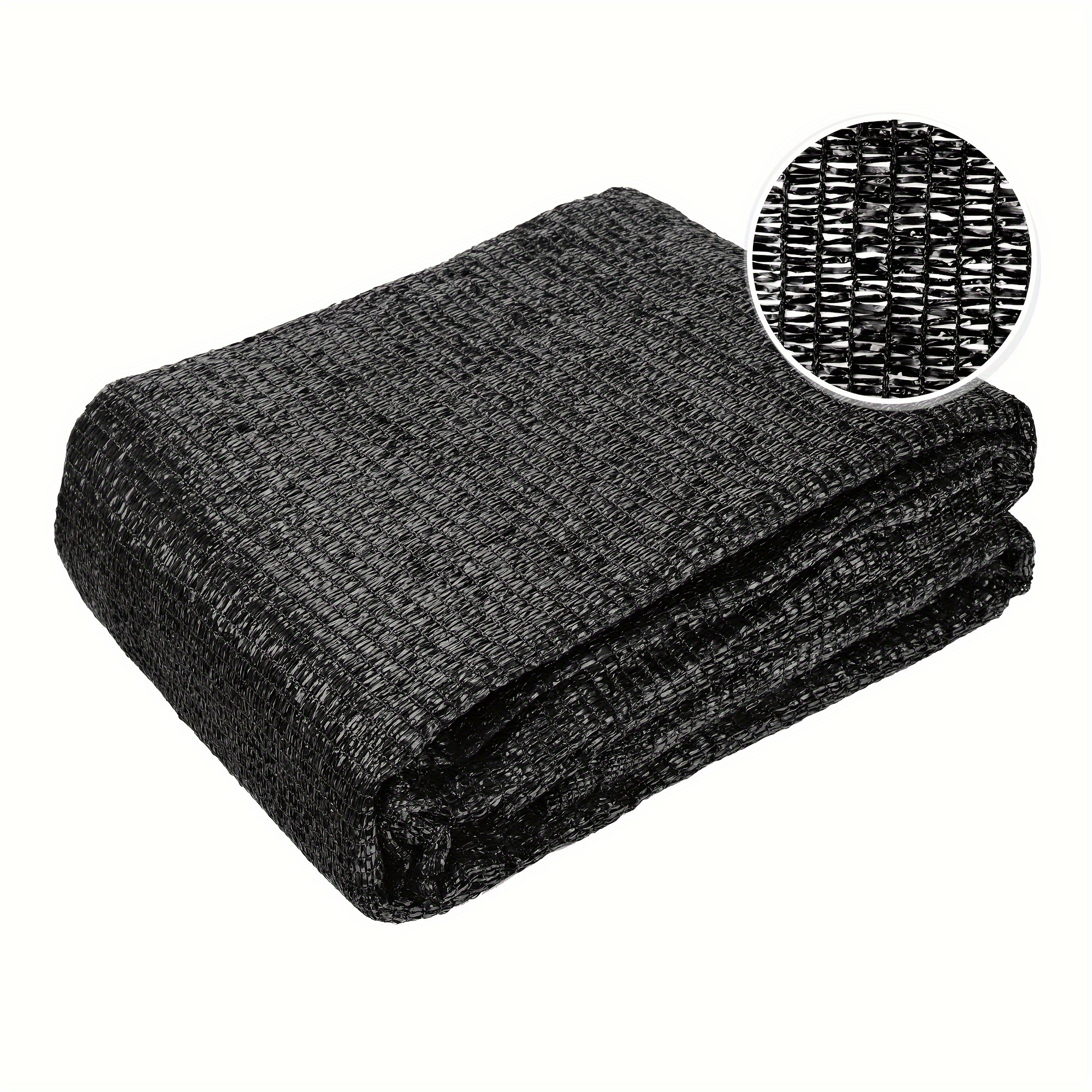 10 Ft. X 20 Ft. 50% Sunblock Shade Cloth Sunblock Shade Uv Resistant Net For Garden Patio Plants, Black
10 Ft. X 20 Ft. 50% Sunblock Shade Cloth Sunblock Shade Uv Resistant Net For Garden Patio Plants, Black