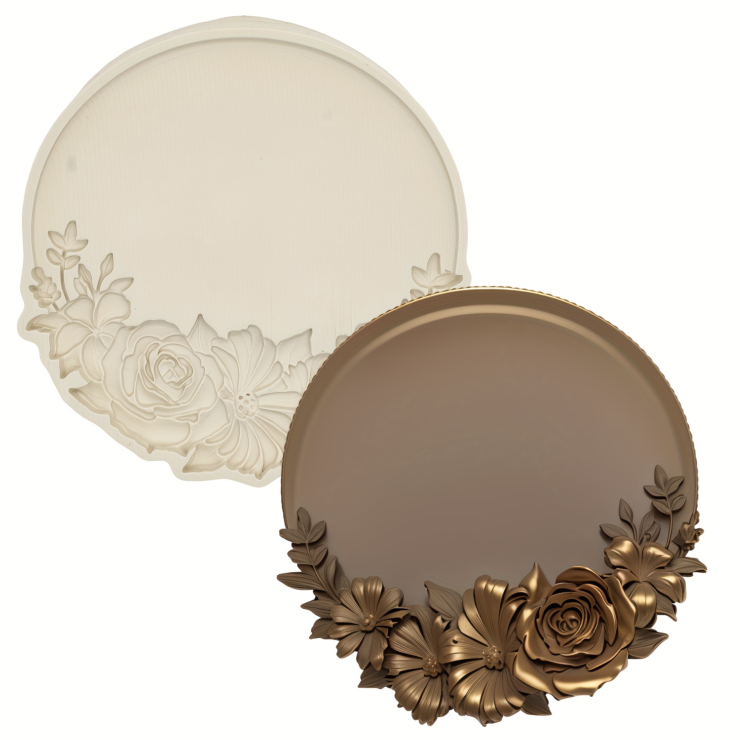 Silicone Epoxy Resin Casting Molds, Floral Silicone Mold For Cake Decoration, Baking Mold For Party Decorations, Day Gift - Flower Shape Mold
Silicone Epoxy Resin Casting Molds, Floral Silicone Mold For Cake Decoration, Baking Mold For Party Decorations, Day Gift - Flower Shape Mold