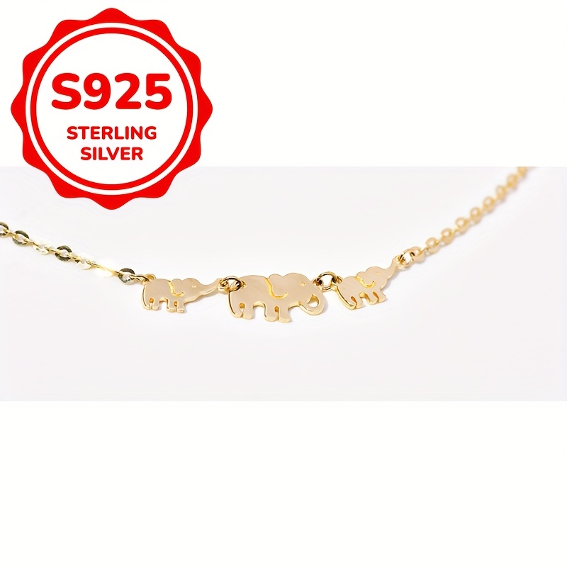 Elegant Sterling Silver Anklet With Cute Elephant Pendant, Adjustable, Lightweight 2.34g - And Gifting, Minimalist Style, S925 Silver, Fresh And Artistic, College Fashion, Classic
Elegant Sterling Silver Anklet With Cute Elephant Pendant, Adjustable, Lightweight 2.34g - And Gifting, Minimalist Style, S925 Silver, Fresh And Artistic, College Fashion, Classic