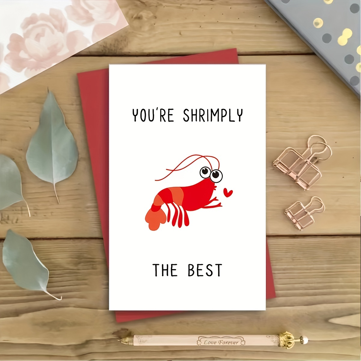you're Shrimply The Best" Lobster Greeting Card With - Ideal For Birthdays, & Messages - Affordable & For Him, Her, Colleagues, Family, Friends
you're Shrimply The Best" Lobster Greeting Card With - Ideal For Birthdays, & Messages - Affordable & For Him, Her, Colleagues, Family, Friends