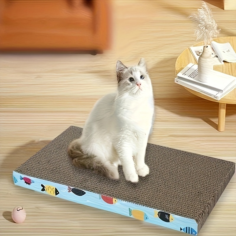 Grande Griffoire pour Chat - Carton avec Motif de Poissons Colorés, pour & Dégâts, Inclut un Nid Confortable pour Chat - Idéal pour d'Intérieur, Meubles pour Chats
Grande Griffoire pour Chat - Carton avec Motif de Poissons Colorés, pour & Dégâts, Inclut un Nid Confortable pour Chat - Idéal pour d'Intérieur, Meubles pour Chats