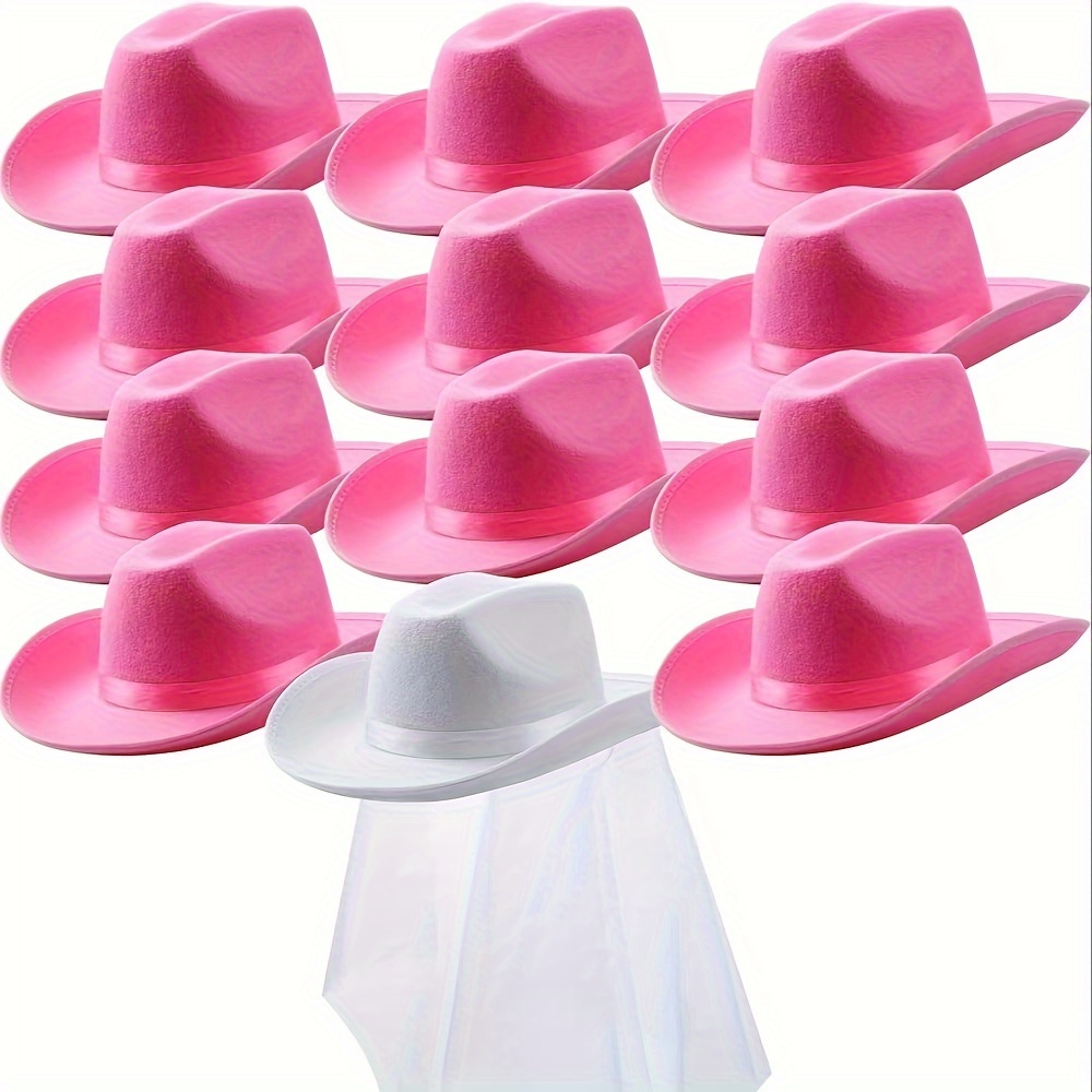 12pcs Bride Cowboy Hat Bridesmaid Cowboy Hat White Groom Veil Cowboy Hat Cowboy Hat Single Female Cowboy Hat Including Bride White Cowboy Hat And Female Cowboy Hat Gift Party Engagement
12pcs Bride Cowboy Hat Bridesmaid Cowboy Hat White Groom Veil Cowboy Hat Cowboy Hat Single Female Cowboy Hat Including Bride White Cowboy Hat And Female Cowboy Hat Gift Party Engagement