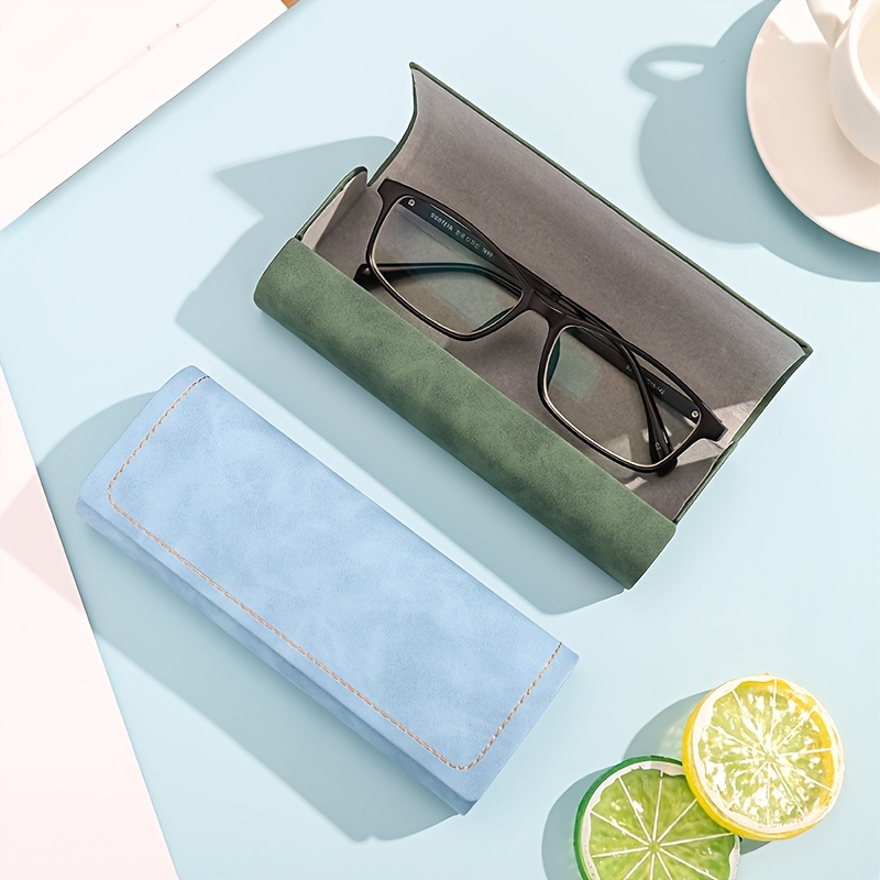 Retro Fresh Elegant Magnetic Glasses Case, Pu Leather Portable Sunglasses Storage Box, Durable Protective Container, Eyewear Accessories For Men Women Students
Retro Fresh Elegant Magnetic Glasses Case, Pu Leather Portable Sunglasses Storage Box, Durable Protective Container, Eyewear Accessories For Men Women Students