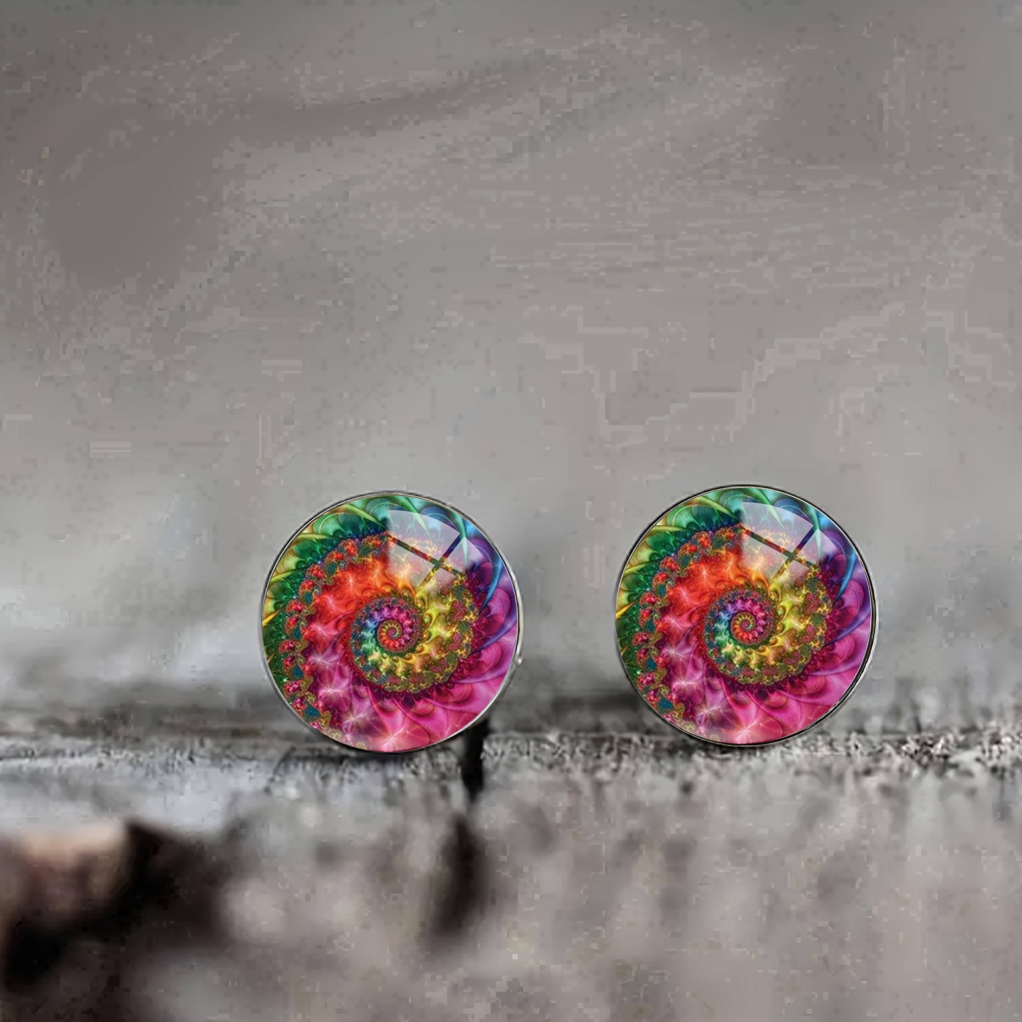 1 Pair Of Swirl Stainless Steel Stud Earrings, Elegant And Charming Sexy Style For Men And Women To Wear On Vacation With Stud Earrings
1 Pair Of Swirl Stainless Steel Stud Earrings, Elegant And Charming Sexy Style For Men And Women To Wear On Vacation With Stud Earrings