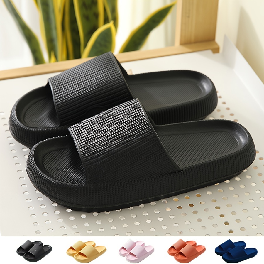 Men's Minimalist Style Open Toe Breathable Slippers, Comfy Non Slip Durable Anti Odor Eva Slides For Men's Indoor Activities
Men's Minimalist Style Open Toe Breathable Slippers, Comfy Non Slip Durable Anti Odor Eva Slides For Men's Indoor Activities