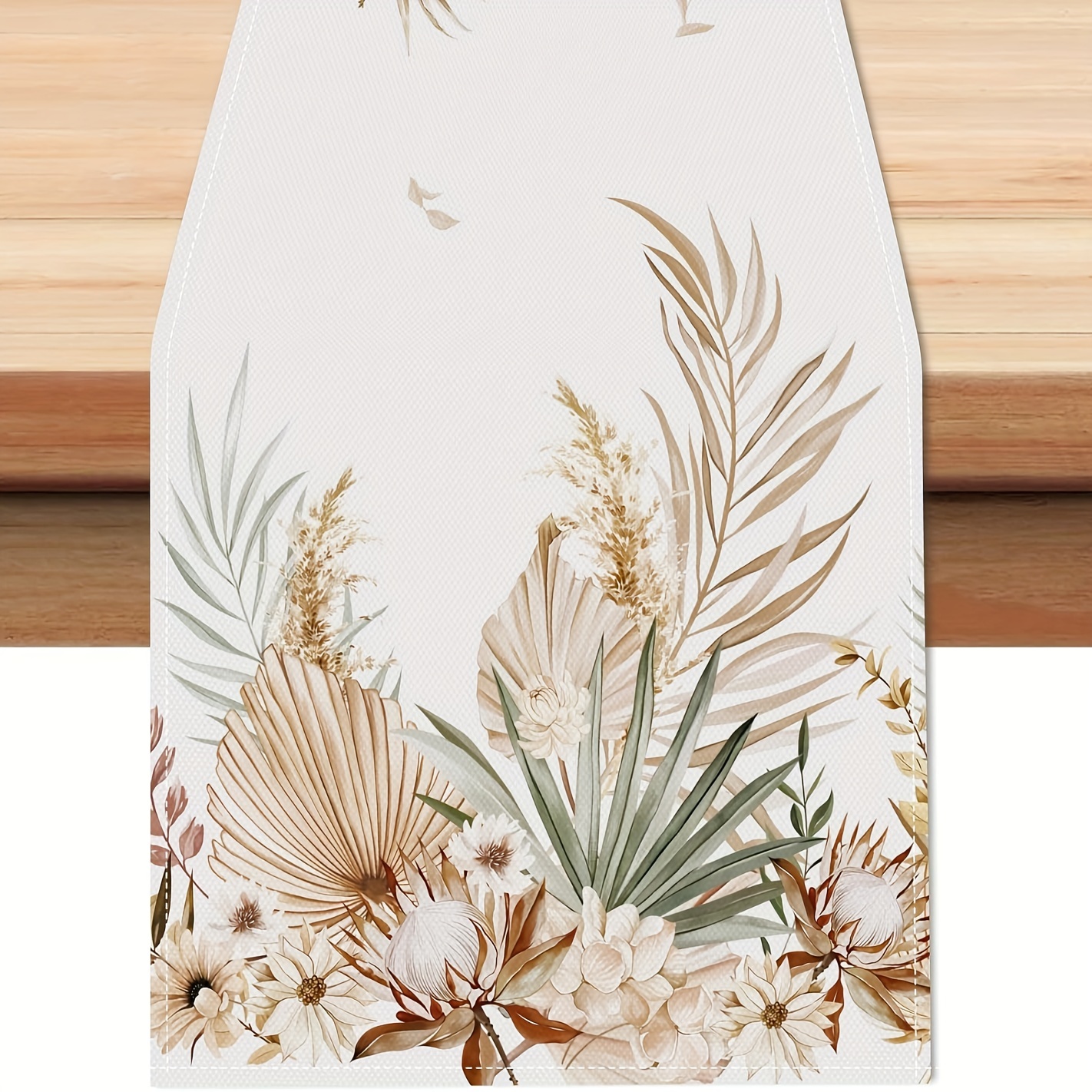 1pc, Table Runner, Boho Fall Leaves Printed Table Runner, Fall Series Table Runner, Dustproof & Wipe Clean Table Runner, Perfect For Home Party Decor, Dining Table Decoration, Aesthetic Room Decor
1pc, Table Runner, Boho Fall Leaves Printed Table Runner, Fall Series Table Runner, Dustproof & Wipe Clean Table Runner, Perfect For Home Party Decor, Dining Table Decoration, Aesthetic Room Decor