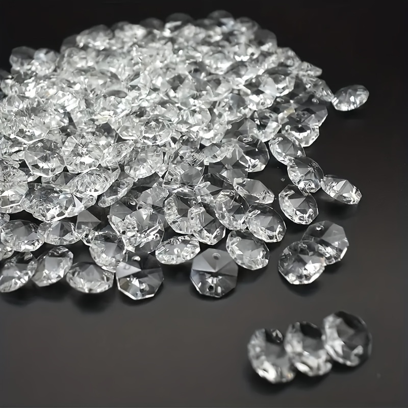 100pcs Acrylic Octagonal Prisms - Pendants For Diy Chandelier Ornaments, Garden Patio Home Décor
100pcs Acrylic Octagonal Prisms - Pendants For Diy Chandelier Ornaments, Garden Patio Home Décor