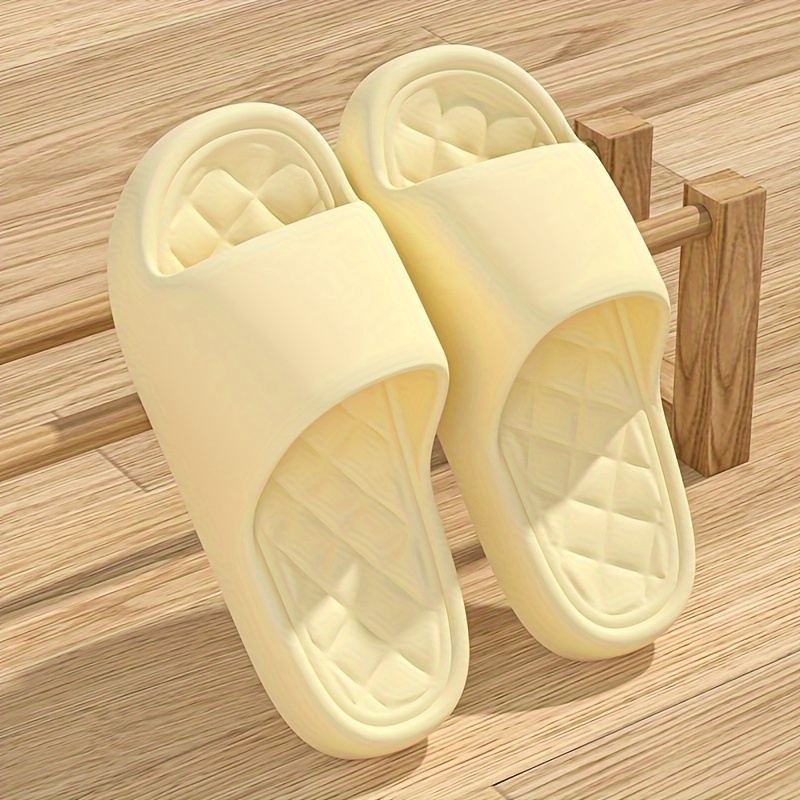 Simple Solid Color Slides, Casual Open Toe Soft Sole Shoes, Comfortable Indoor Home Bathroom Slides
Simple Solid Color Slides, Casual Open Toe Soft Sole Shoes, Comfortable Indoor Home Bathroom Slides