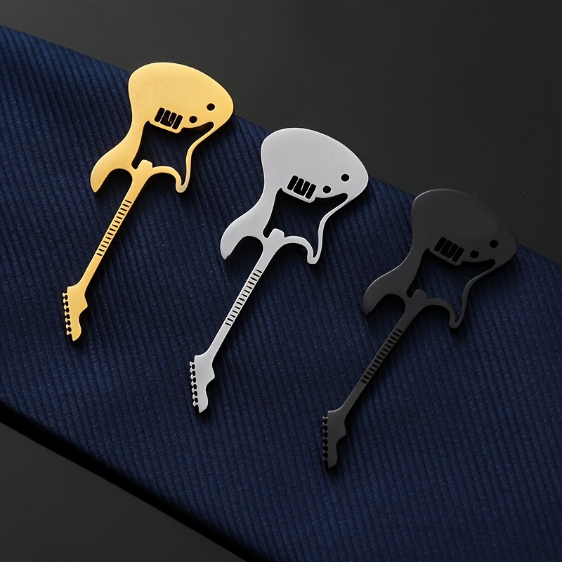 1pcs Fashion Stainless Steel Business Guitar Tie Clip Men's Tie Clip Wedding Gift For Dad For Boyfriend
1pcs Fashion Stainless Steel Business Guitar Tie Clip Men's Tie Clip Wedding Gift For Dad For Boyfriend