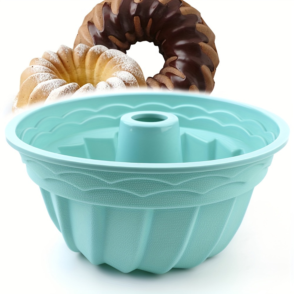 1pc Silicone Cake Pan, Round Baking Mold For Chiffon, Jelly, Fruit & Chocolate Cakes - Oven Safe, Versatile Accessory For Christmas, Halloween, Easter, Hanukkah, Thanksgiving, Baking Accessories
1pc Silicone Cake Pan, Round Baking Mold For Chiffon, Jelly, Fruit & Chocolate Cakes - Oven Safe, Versatile Accessory For Christmas, Halloween, Easter, Hanukkah, Thanksgiving, Baking Accessories