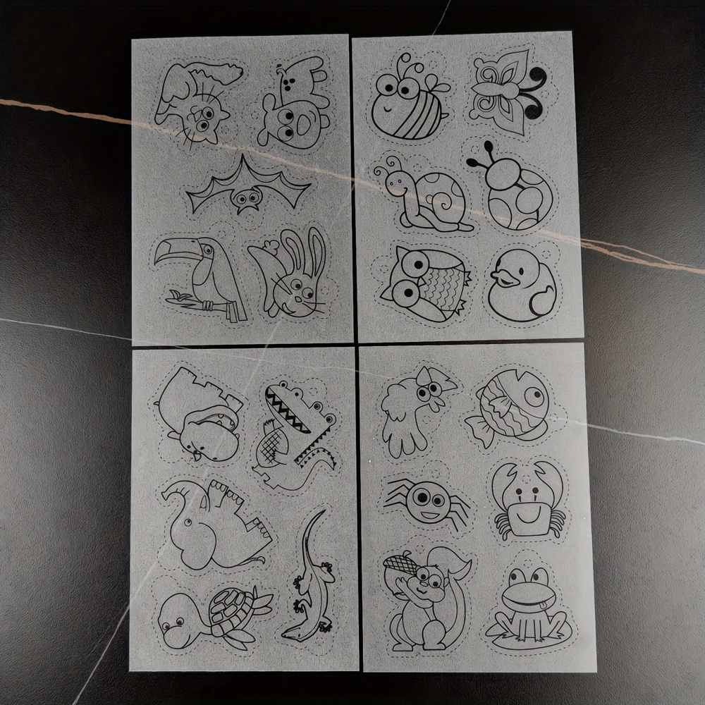 Making Kit - Animal Graphic Film, 4pcs Set For Handmade Earrings And Accessories, Jewelry Making Supplies
Making Kit - Animal Graphic Film, 4pcs Set For Handmade Earrings And Accessories, Jewelry Making Supplies
