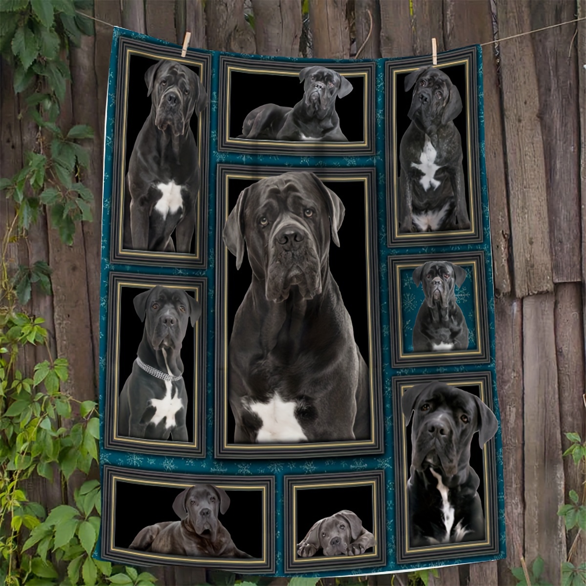 Couverture en Flanelle Patchwork Chien Noir Confortable - Douce, Chaude & Polyvalente pour Canapé, Lit, Bureau et Voyage
Couverture en Flanelle Patchwork Chien Noir Confortable - Douce, Chaude & Polyvalente pour Canapé, Lit, Bureau et Voyage