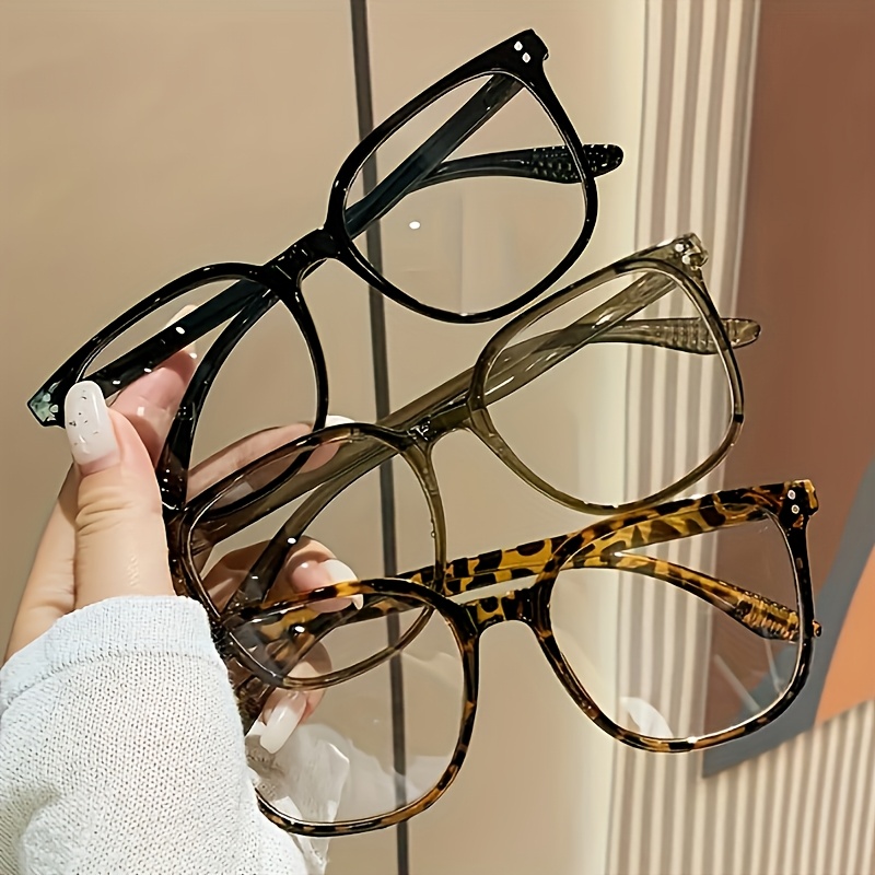 1\3pcs Square Frame Transparent Lens Glasses Casual Fashion Decorative Glasses Computer Glasses For Men And Women
1\3pcs Square Frame Transparent Lens Glasses Casual Fashion Decorative Glasses Computer Glasses For Men And Women