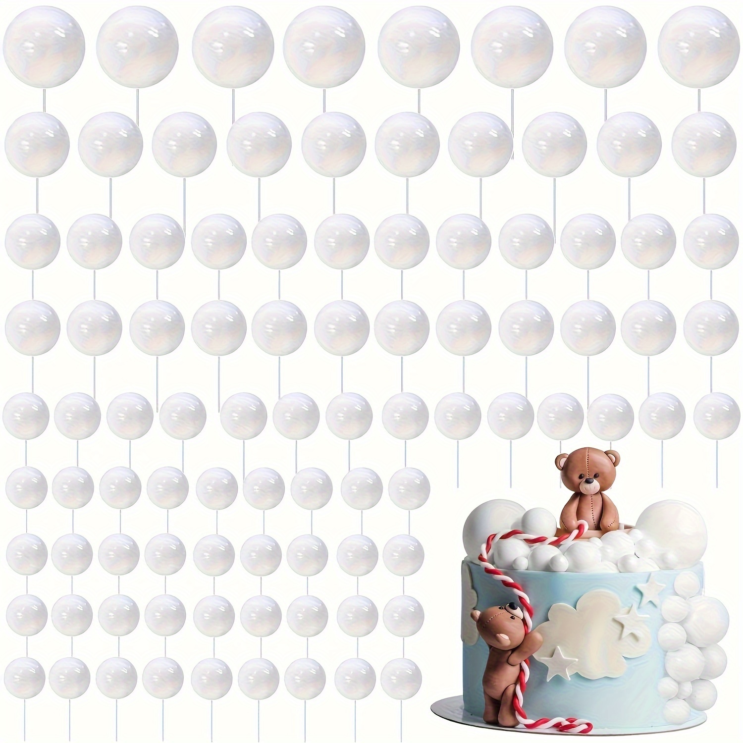 108pcs Foam - For Birthdays, Weddings, Graduations & - No Needed, -free Decorations
108pcs Foam - For Birthdays, Weddings, Graduations & - No Needed, -free Decorations