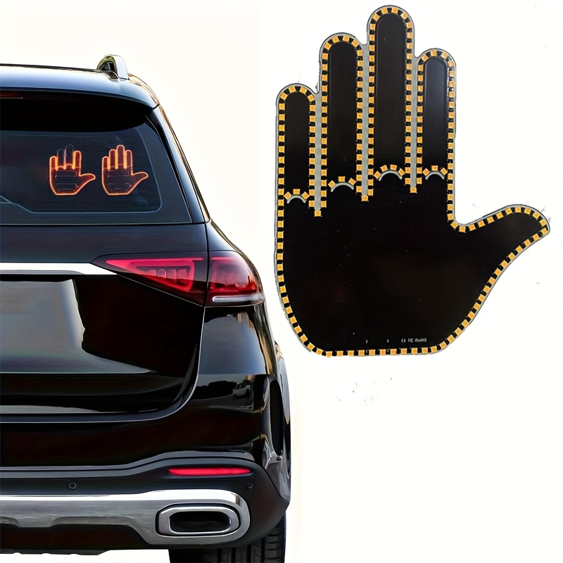 Funny Car Finger Light Set With Remote Control, Amber Led Rear Window Sign For Road , Diy Installation, Parties, And Gifts - Battery Operated, 36v And
Funny Car Finger Light Set With Remote Control, Amber Led Rear Window Sign For Road , Diy Installation, Parties, And Gifts - Battery Operated, 36v And