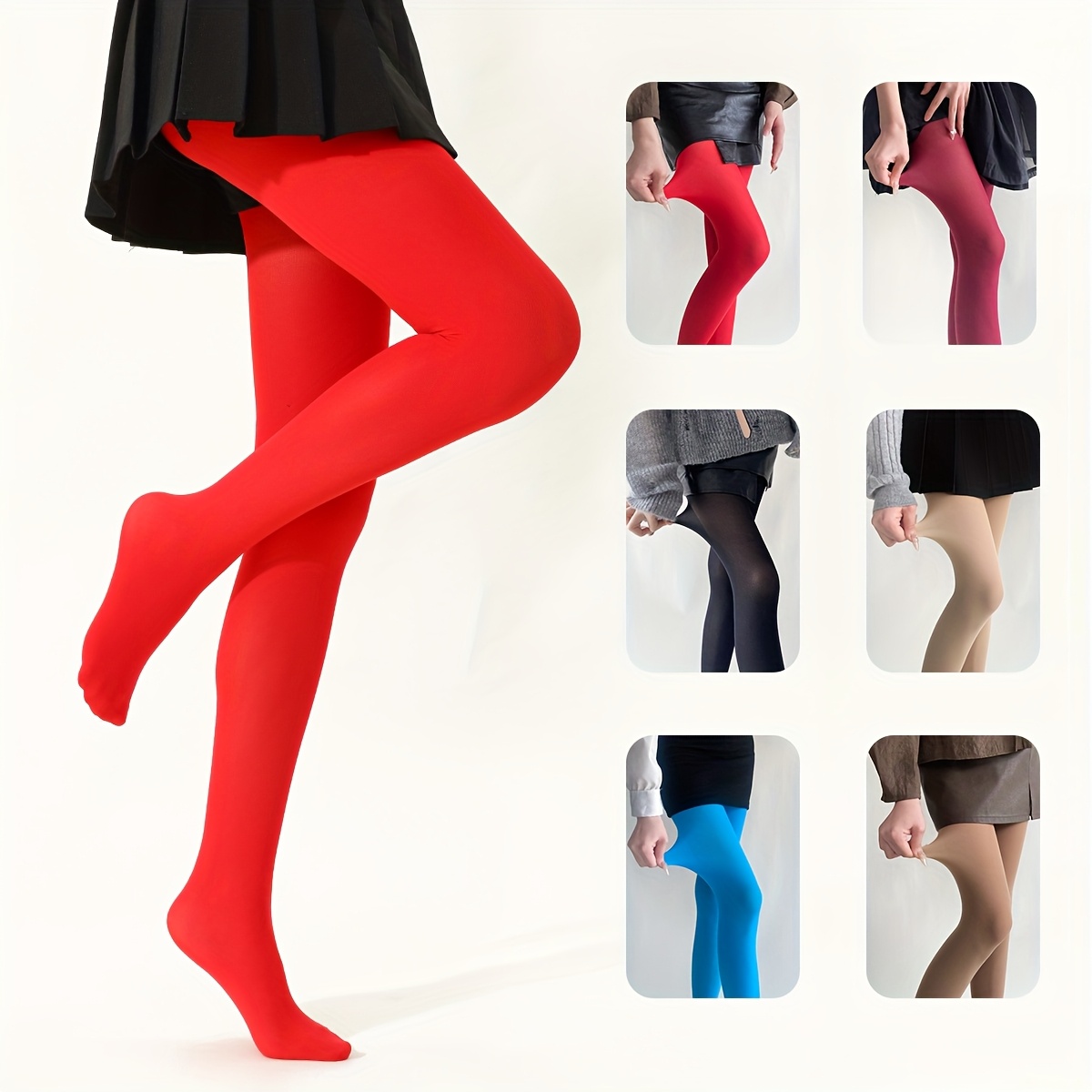 Women's High-end Nylon Tights | Options | Elegant Matte | Stretchy & Comfortable | Versatile For Daily And Party Wear | Knit Fabric | 1 Pair
Women's High-end Nylon Tights | Options | Elegant Matte | Stretchy & Comfortable | Versatile For Daily And Party Wear | Knit Fabric | 1 Pair