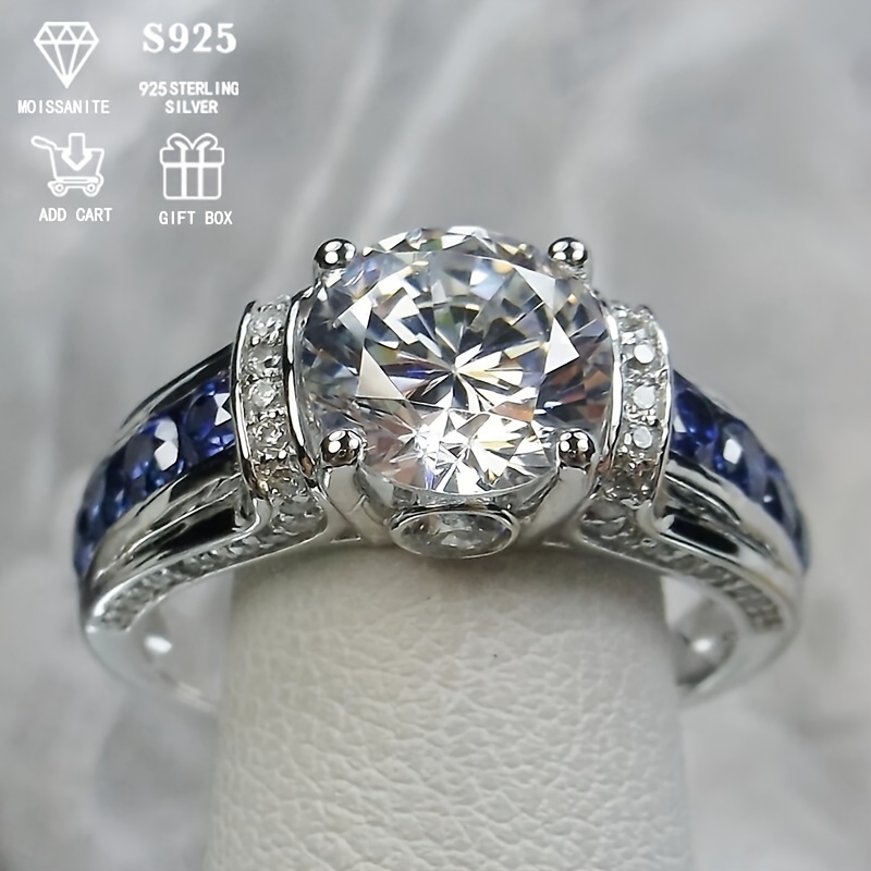 Bague Style en Moissanite 2ct, Hypoallergénique, Argent Pur S925, 6.1g pour Femmes avec Boîte Cadeau pour Banquet de Luxe et Fête
Bague Style en Moissanite 2ct, Hypoallergénique, Argent Pur S925, 6.1g pour Femmes avec Boîte Cadeau pour Banquet de Luxe et Fête